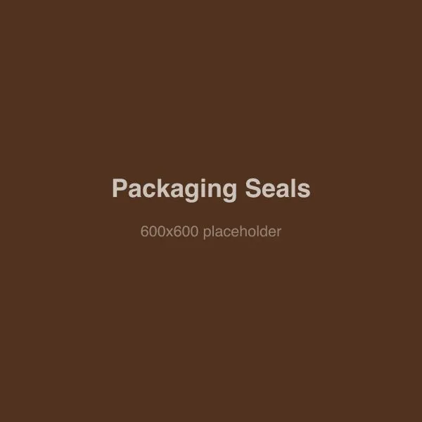 Packaging seal sticker samples