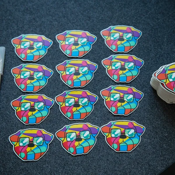 Premium foil stickers